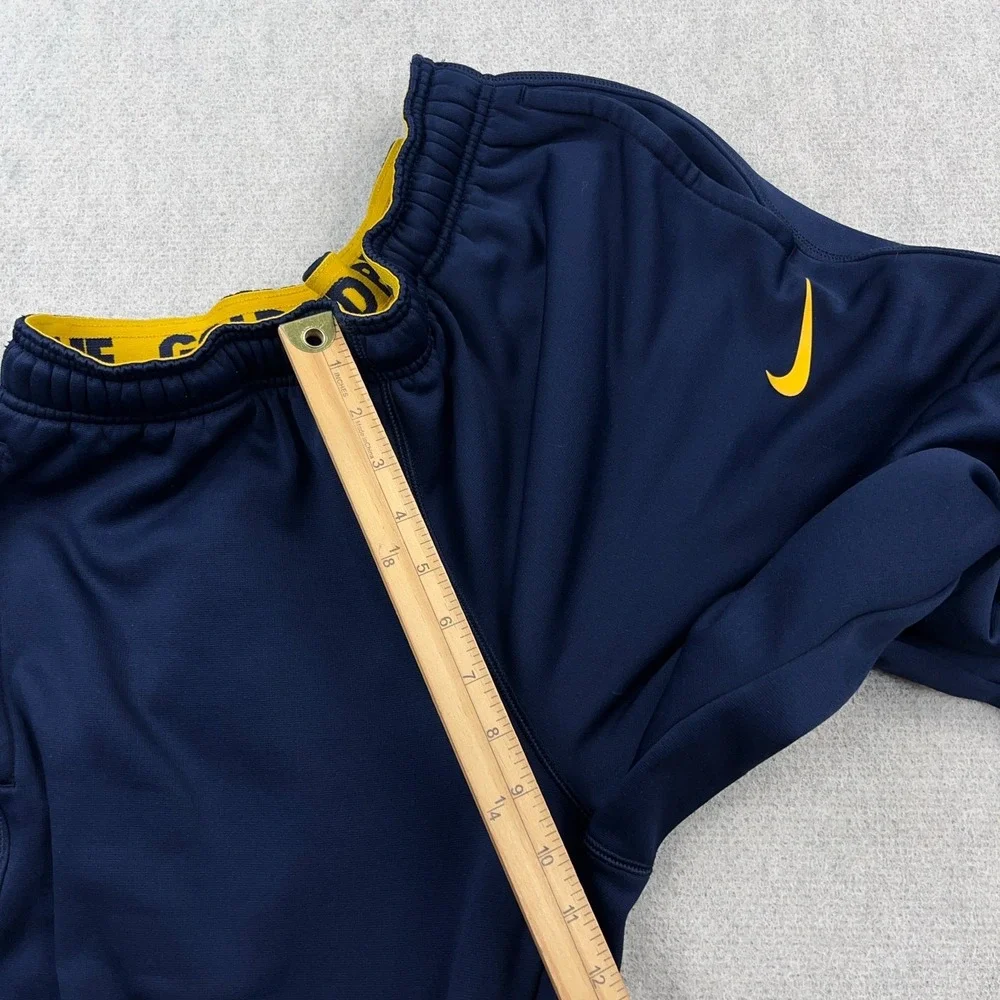 West Virginia Mountaineers Sweatpants Men Medium Nike Thera Dri Fit WVU Adult